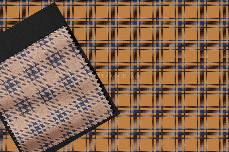 12个经典苏格兰格纹图案 EPS PNG格式